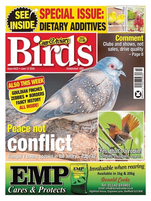Cover image for Cage & Aviary Birds